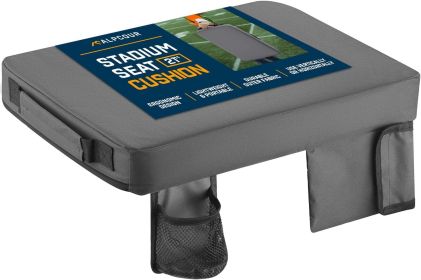 Alpcour Portable Extra Thick Stadium Seat Cushion - 21x 15 Inch Bleacher Cushion with Side Pocket